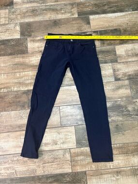 Men's Navy Slim pants - Classic Dark Blue Stretch